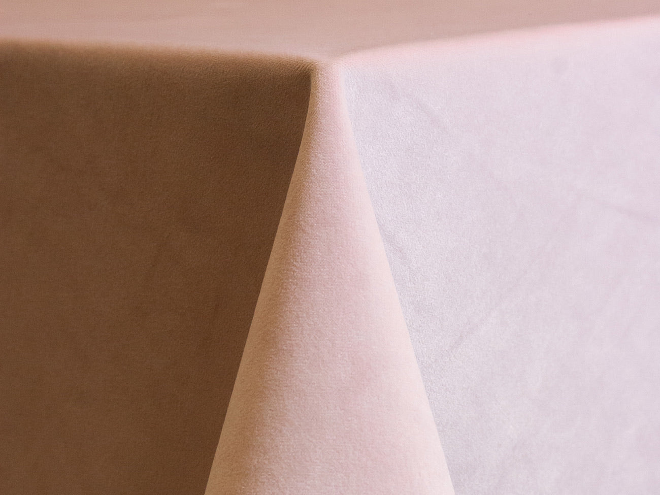 Blush Pink Velvet Fabric – Soft Decor Textile