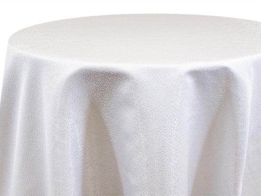 Bonfire Pure White Tablecloth – Crisp White Linen for Elegant Events