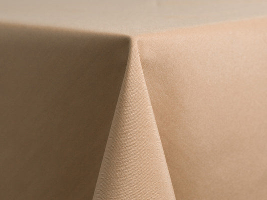 Khaki Solid Tablecloth – Earthy Neutral for Casual & Formal Events