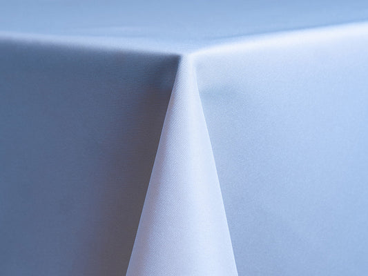 Light Blue Solid Tablecloth – Soft Hue for Weddings & Events