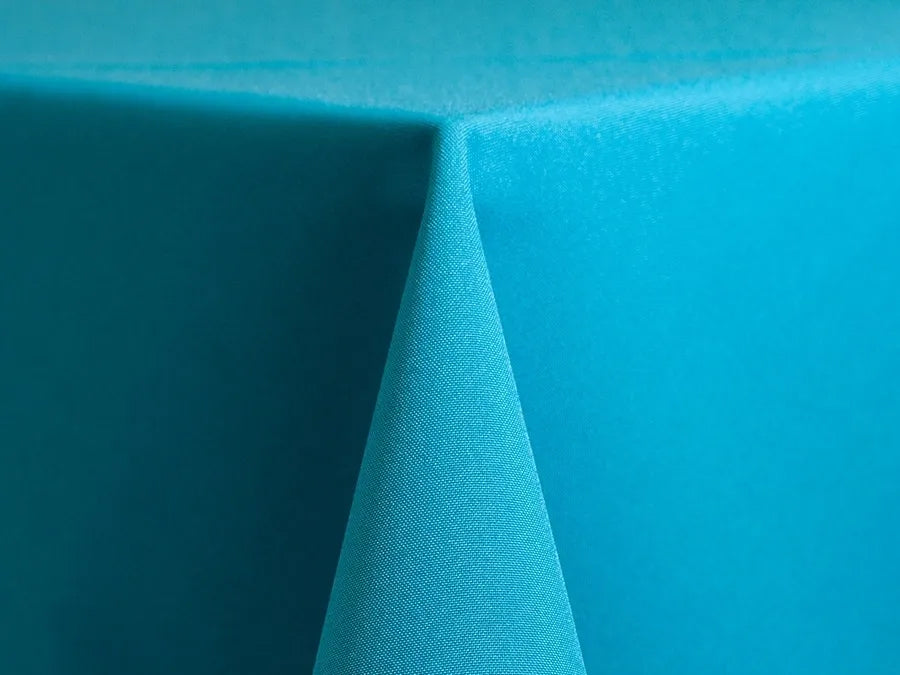 Ocean Blue Polyester Tablecloth – Vibrant Linen for Coastal-Themed Events