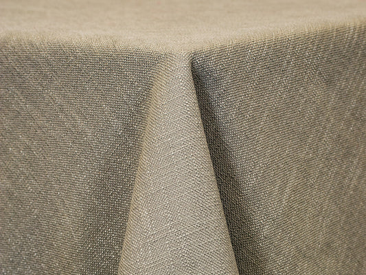 Cement Panama Tablecloth – Modern Textured Polyester Linen for Events