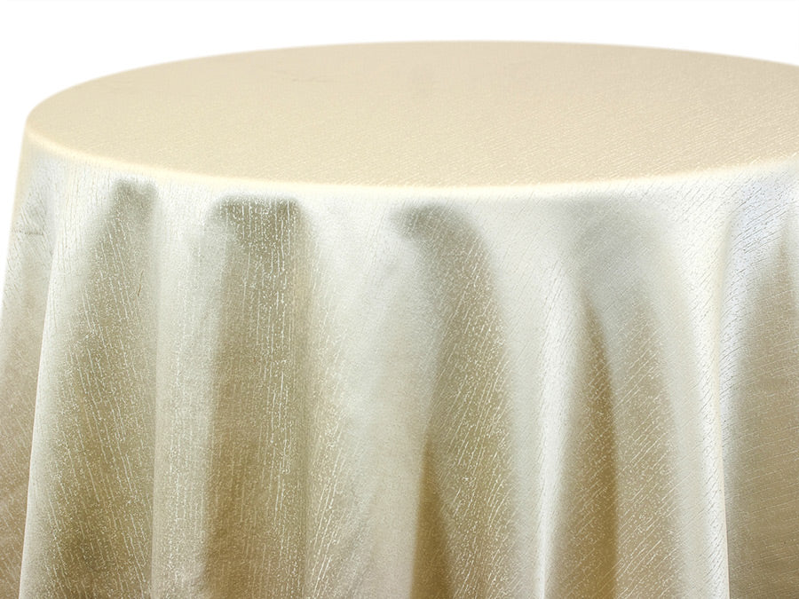 Stealth Ivory Tablecloth – Subtle Sheen for Modern Luxe Events
