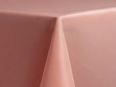 Mauve Polyester Tablecloth – Elegant Dusty Rose Linen for Events